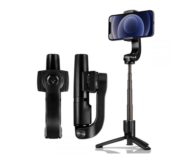 SPIGEN Gimbal Bluetooth Selfie Stick Black 8809710757653 - 1346675 - zdjęcie